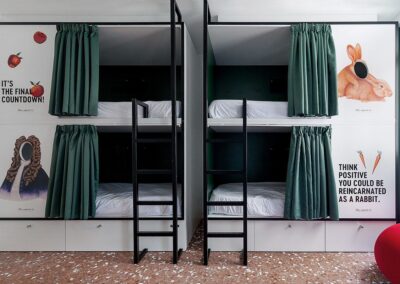 Habitaciones del Hostel 2060