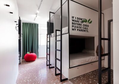 Habitaciones del Hostel 2060