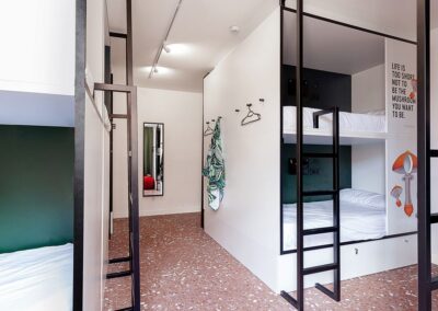 Habitaciones del Hostel 2060