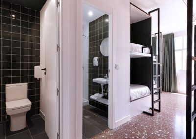 Habitaciones del Hostel 2060