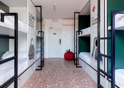 Habitaciones del Hostel 2060