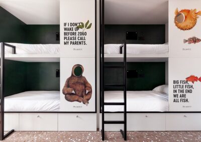 Habitaciones del Hostel 2060